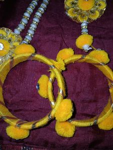 Haldi Ki Jewellery Set