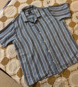 Striped Short-Sleeve Shirt