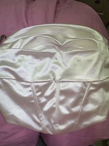 white corset