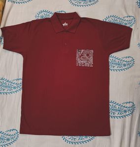 Handcrafted Tribal Art Polo T-Shirt