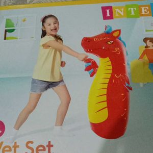 Inflatable Dragon Punching Bag Toy