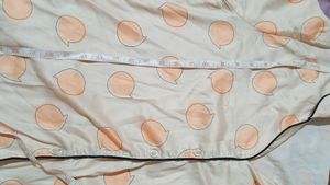 Peach Pattern Night Suit