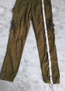 Olive Green unisex Cargo Pants
