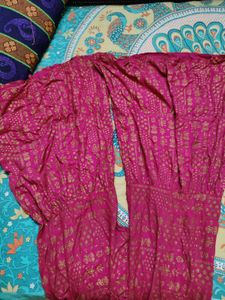 pink sharara set