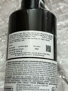 Loreal Absolut Repair Molecular Rinse off