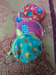 Cute Coin Purses - Set of 3