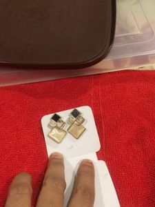 designer party earrings from Claire’s