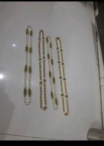 Set of 4 Beaded Necklaces