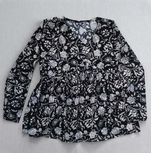 Black Floral Kurti Flat Sale 199