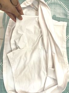 Women's White Pleated Skort