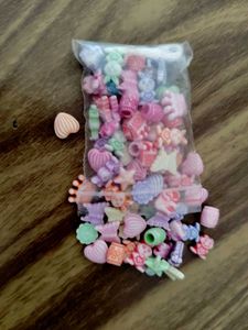 Cute Pastel Pony Beads (Full Pack As Shown In Pic)
