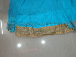 Stunning sky Blue Ethnic Gown