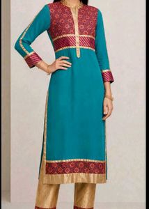 Elegant Teal Kurti
