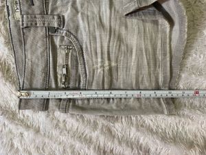 Y2K Grey Denim Shorts
