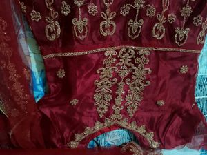 Exquisite Red Embroidered Lehenga Choli