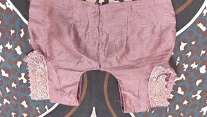 Sparkling Lavender Saree with Embellishments