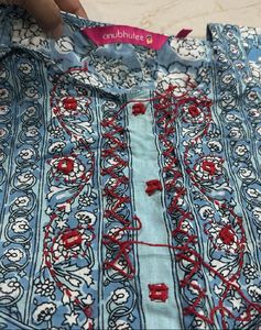 pure cotton kurta set