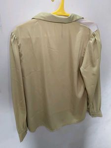 Stylish Two-Tone Long Sleeve Shirt
