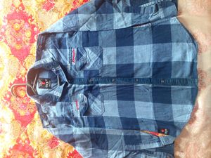 Blue Boys Checks Shirt