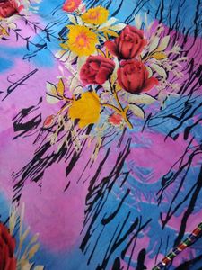Printed Saree With Unstitched Blouse