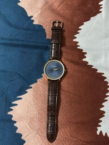 Classic Leather Band Watch