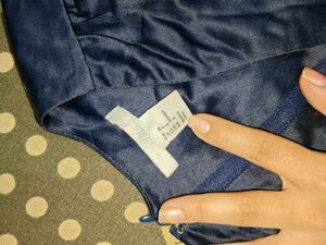 Elegant Navy Blue Dress and new shampoo free