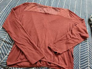 Women's V-Neck Long Sleeve Wrap Top