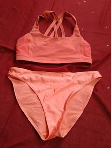 Coral Bikini Set