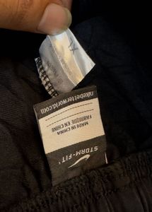 Nike Black Swoosh Joggers