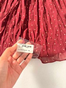 Boho Polka Dot Maxi Skirt