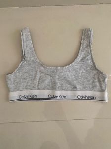 Calvin Klein Grey Sports Bra