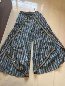 Stylish Plaid Palazzos