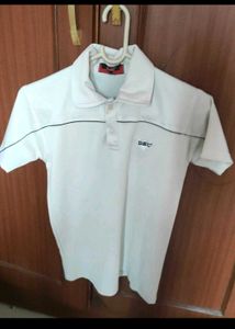 Boy's White Cricket Tracksuit (size:34)