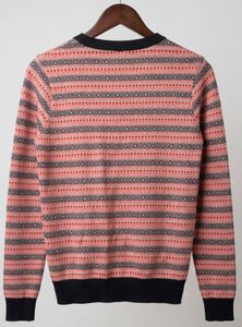 Pink Fair Isle Knit Sweater