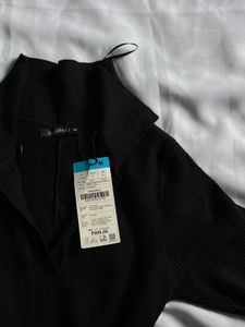 Zudio Classic Black Knit Dress