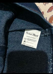 Denim Corset Top