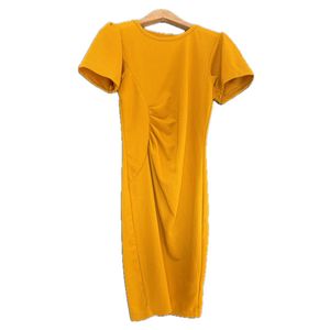 Yellow Bodycon Dress