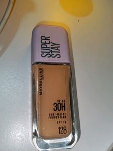 Maybelline Super Stay Lumi Matt Foundation- 128