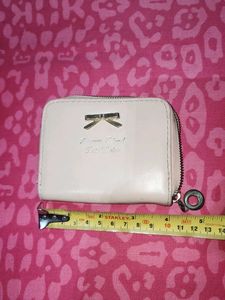 Cute Pink Bow Coin Pouch