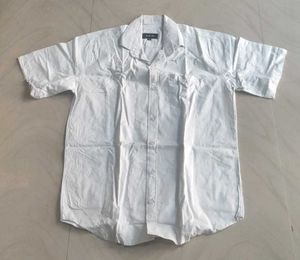 Men's Casual White Shirt