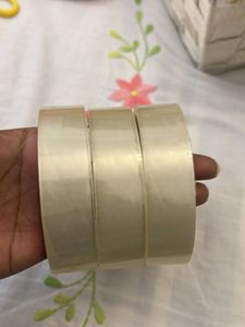 Lot of 3 Clear Packing Tape Rolls