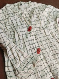 Casual Checked Kurta