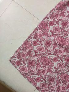 Pretty Pink Floral Kurta set