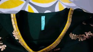 Elegant Green sharara set without Dupatta