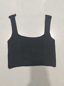 Floral Embroidered Knit Tank Top