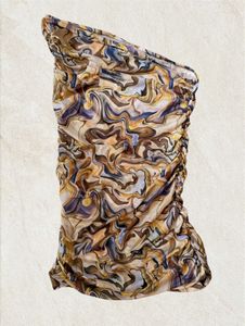 mini one shoulder dress