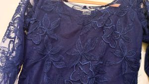 Embroidered Net Blouse