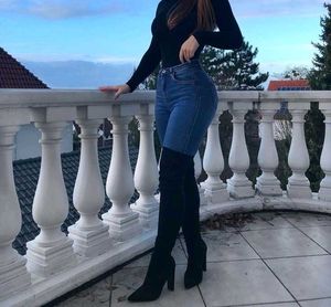 High knee boots