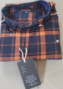 Men's Plaid Button-Up Shirt
