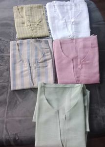 Bundle of 5 Boy's Kurtas